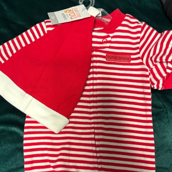 Carter's Festive Red and White Baby Outfit Collection - Picture 6 of 9